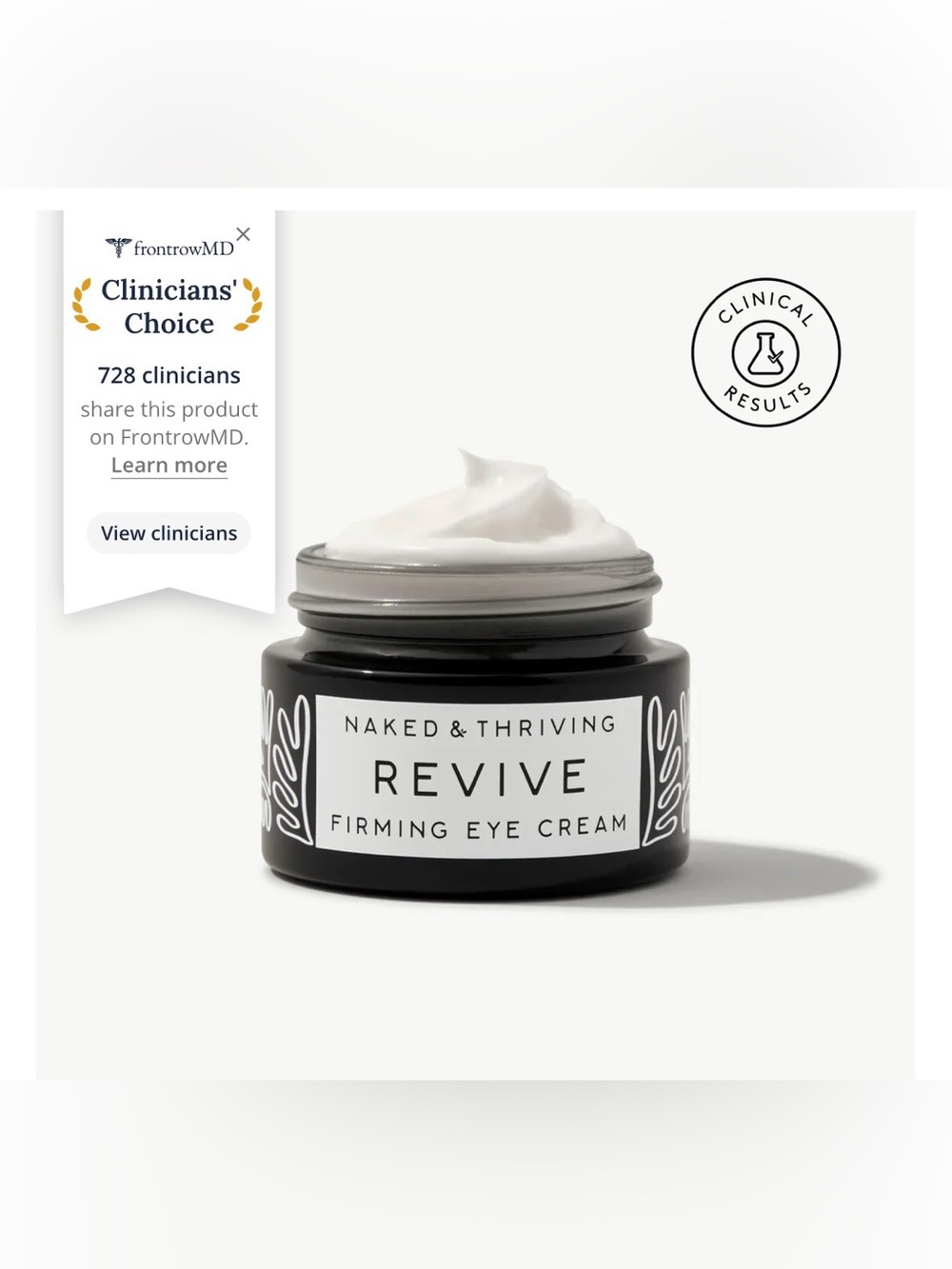 Naked & Thriving Revive Firming Eye Cream